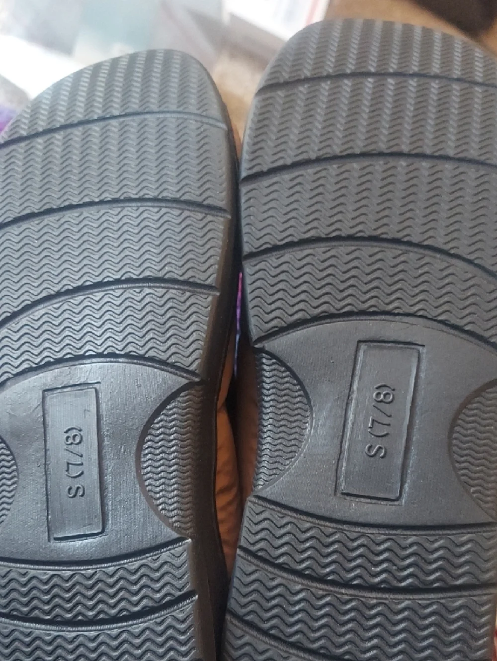 Cozy Quilted Tan Slip-On Women's Slippers - Picture 2 of 5